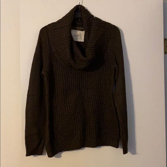 Anthropologie Sweaters - Anthropologie Cowl Neck sweater size L